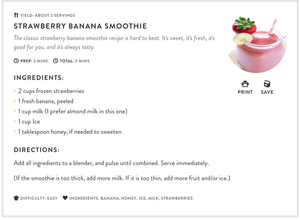 7 Must Try Smoothies🍓🍊🍌