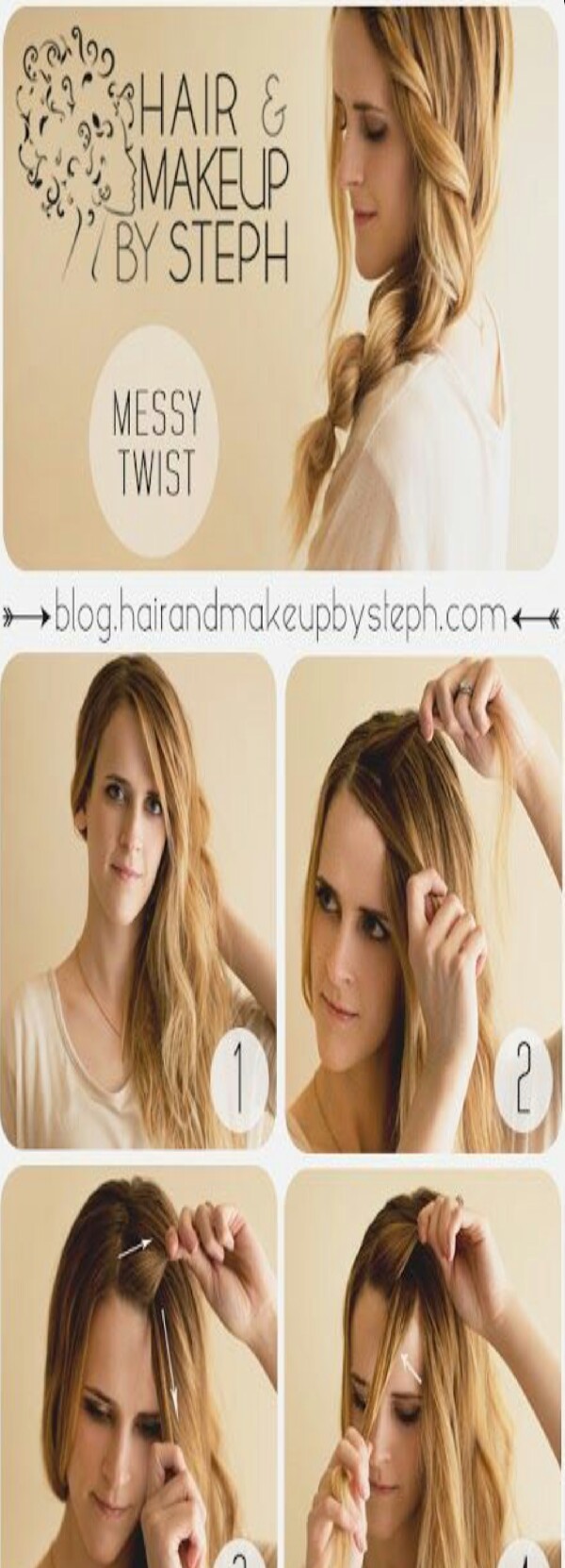 Easy, Quick, Cute Hairstyle 