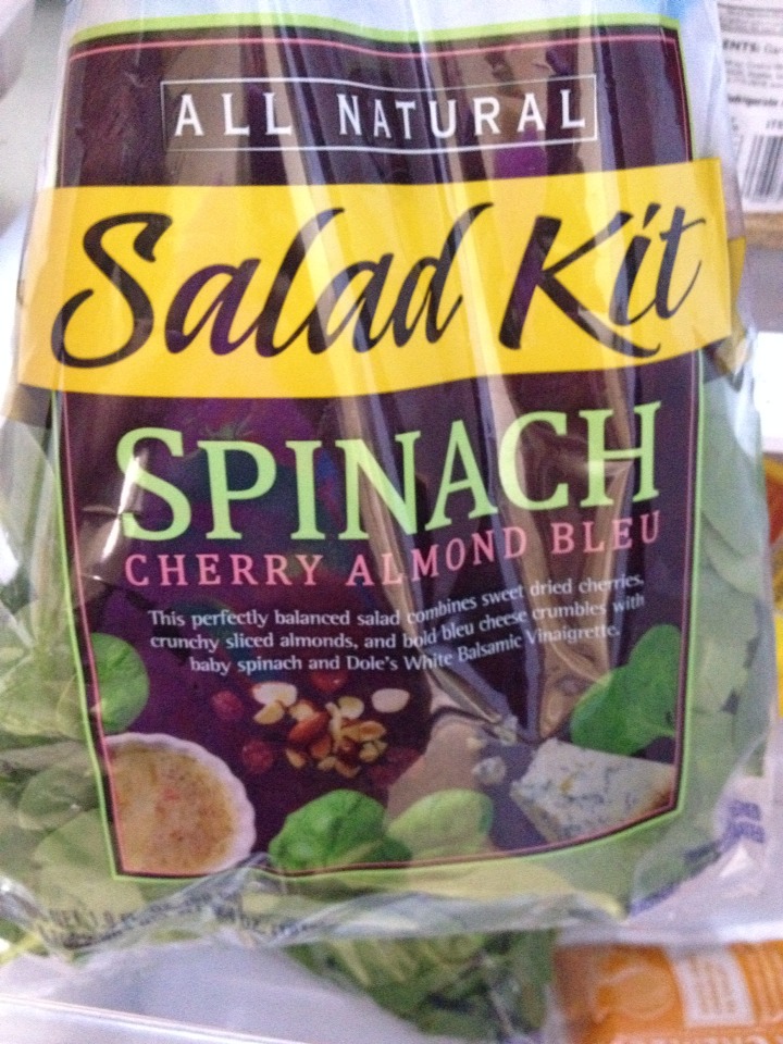 Salad or spinach 