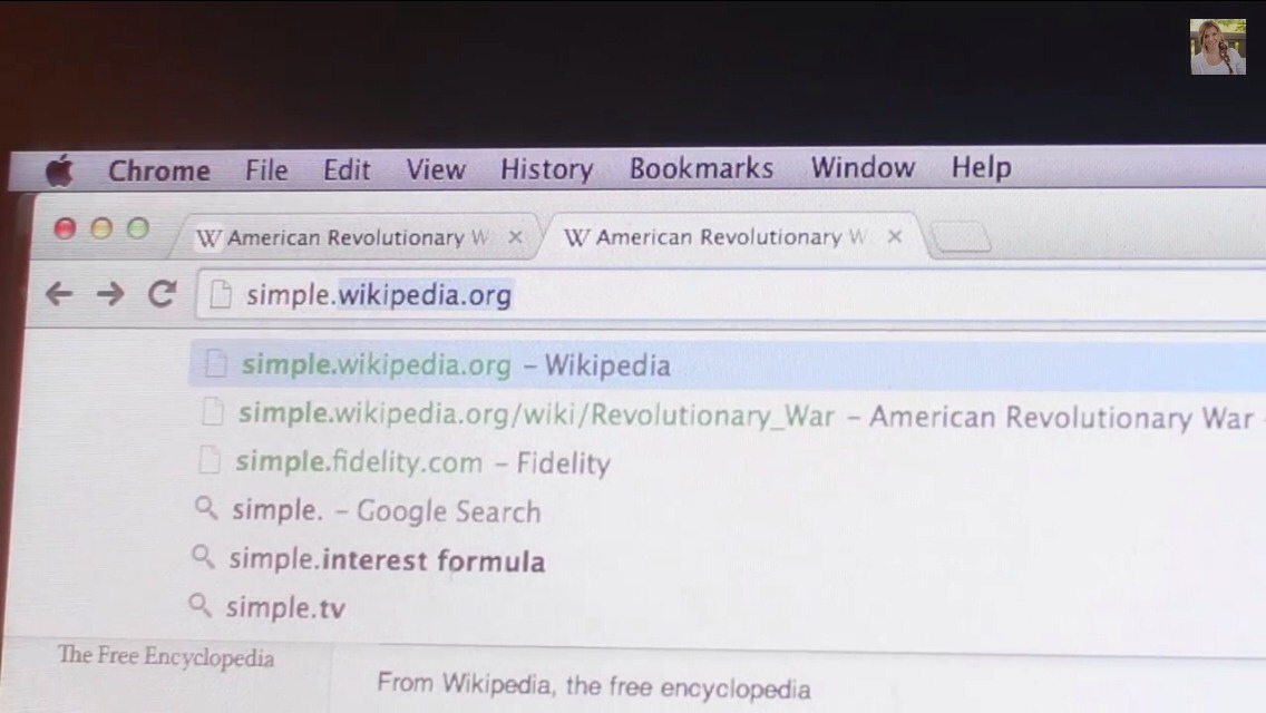 3.Simpler Answer
Okay so this one is probably one of the easiest tips and the most efficient to getting a summary of something without it being too much. So what you do is go on Google and type in the URL "www.simplewikipedia.com" and you will get an easier summary of what you are trying to learn.