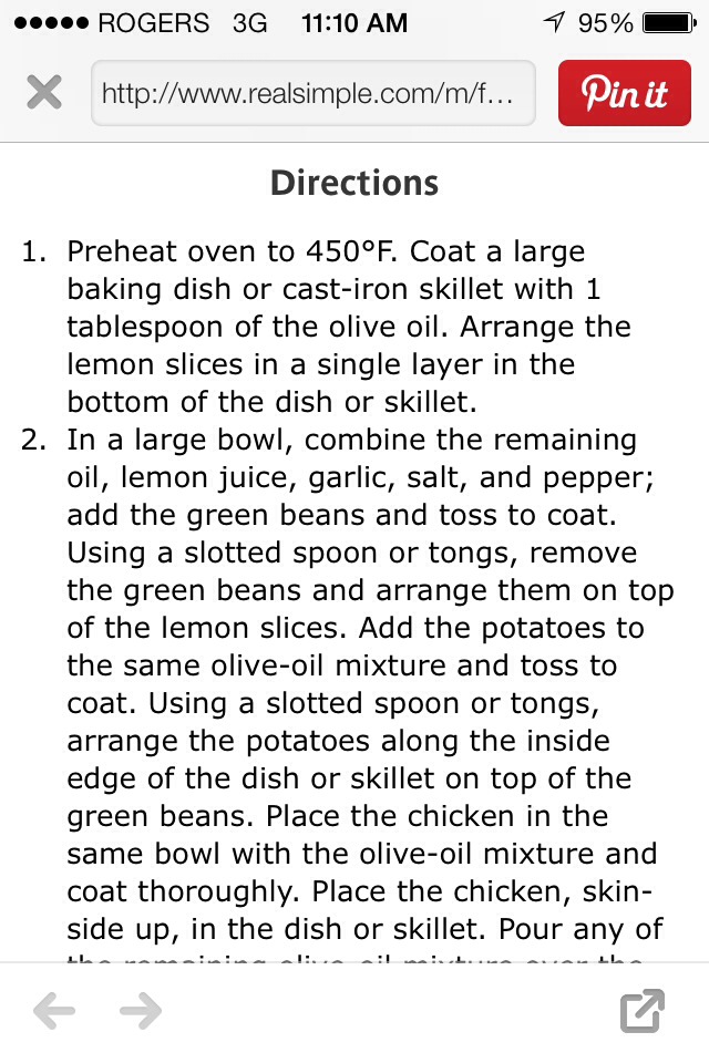 Pan Roasted Garlic Lemon Chicken