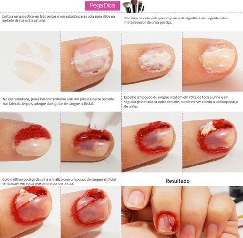 Halloween Makeup DIYs #HalloweenTip