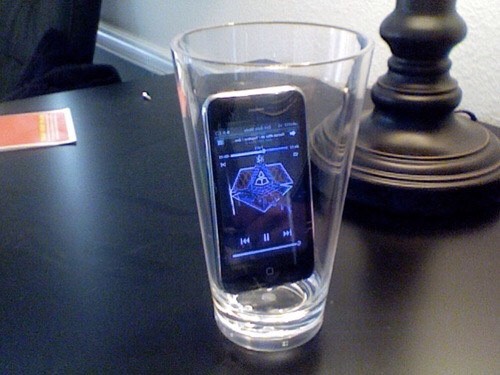 Or instead of making all that effort, get a simple glass (big enough for your phone to fit in) and place your phone inside the glass, the glass will project the sound louder an you then have your own cheap docking station 🍶