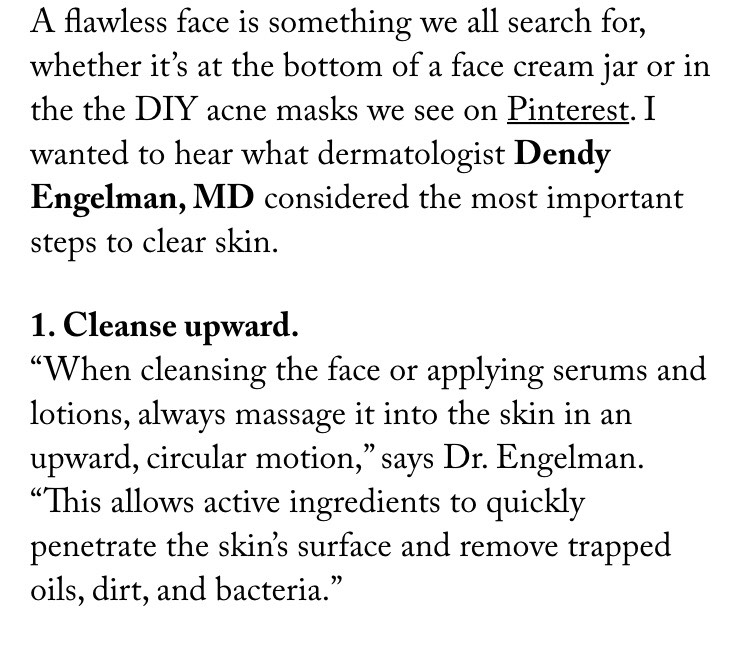The 5 Rules For Clear Skin