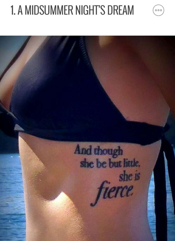 15 Tattoo Quotes From Classic Literature For Your First Tattoo!