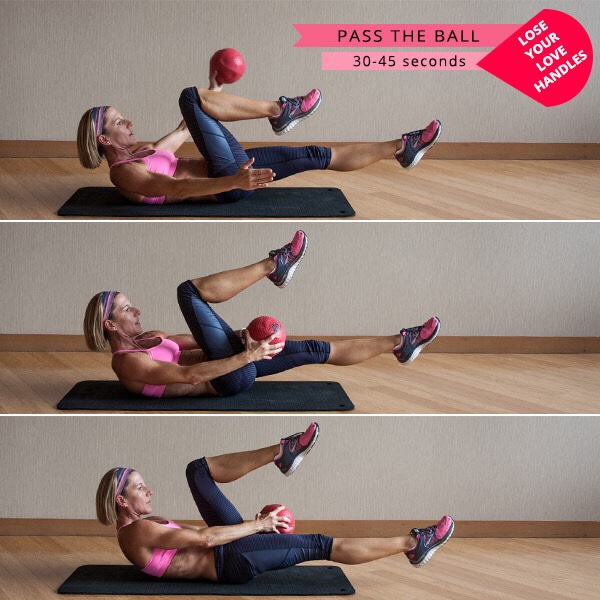 7 Moves To Get Rid Of Love Handles