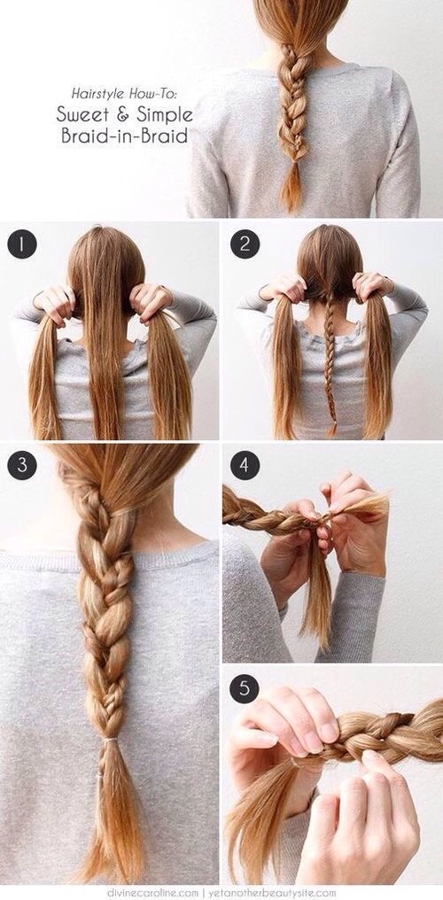 15 simple cute hair tutorials! ππΌππΌ