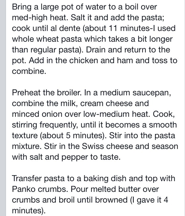 Chicken Cordon Bleu Casserole 