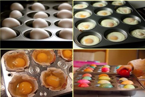 Different and Creative Uses for Muffins and Cupcakes Pans