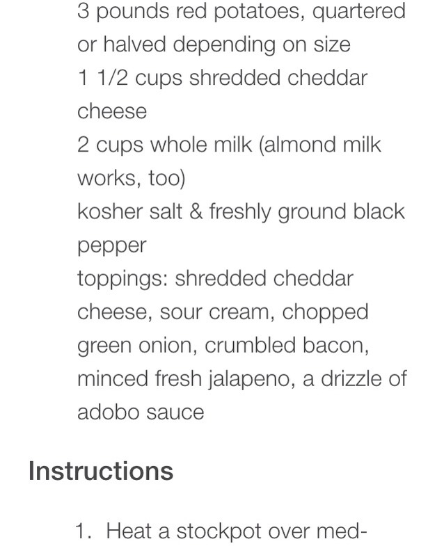 Easy Rustic Loaded Potato Soup