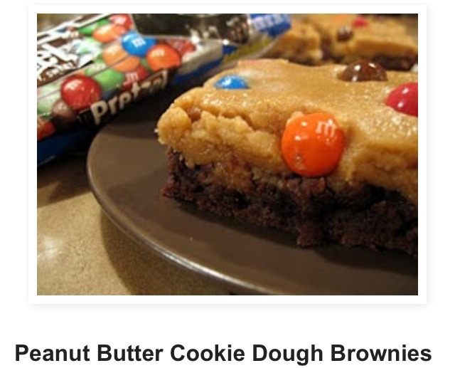 Peanut Butter Cookie Dough Bars (: 