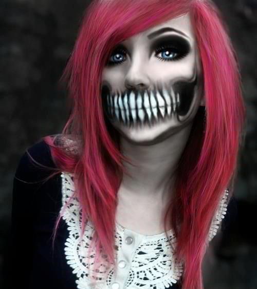 Halloween ideas for face only