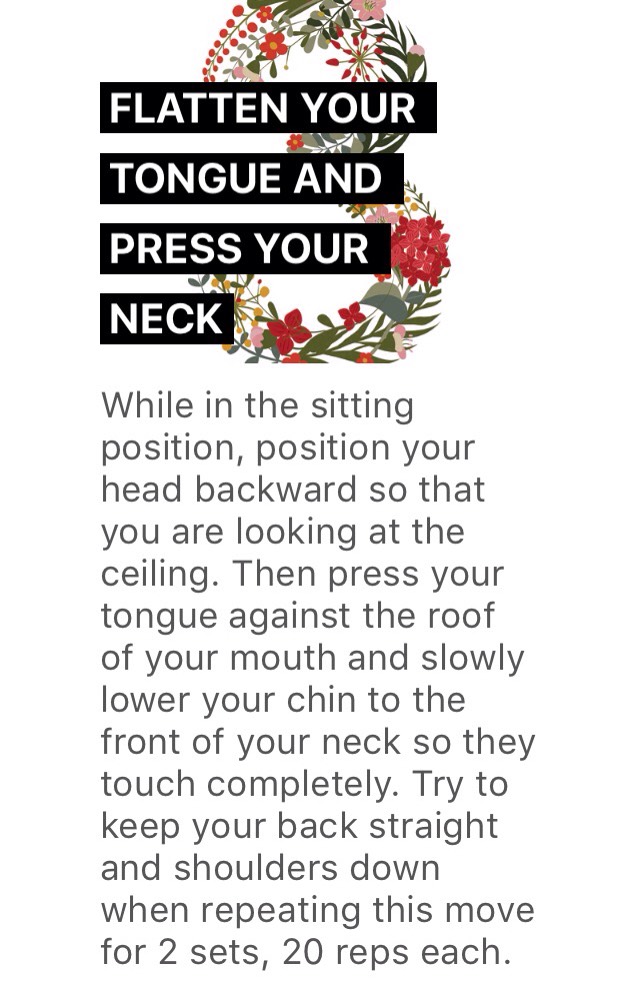 7 Easy Exercises To Get Rid Of That Double Chin!