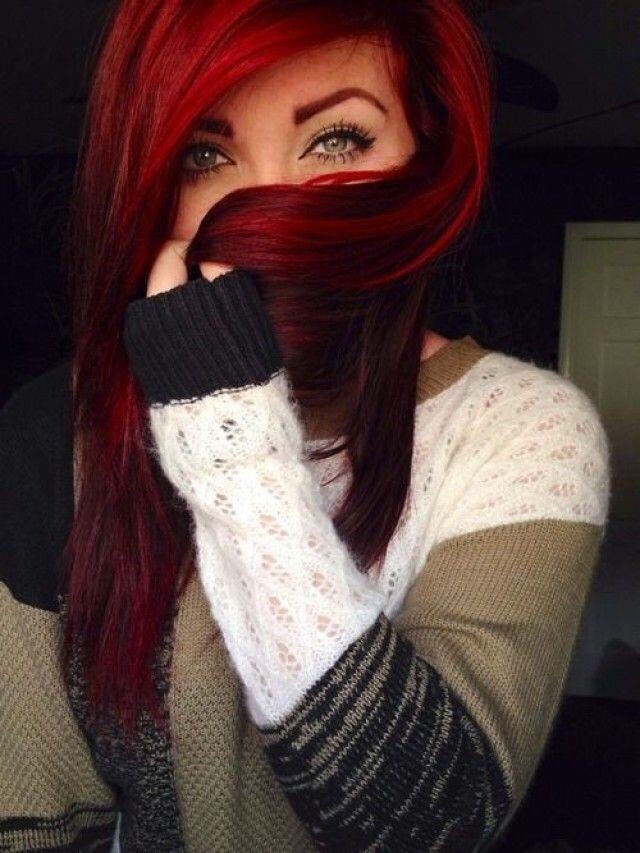 Beautiful Red Hairstyle❤️❤️❤️