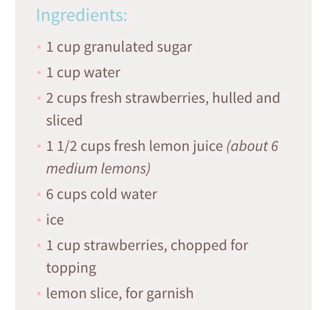 How To Make Fresh Strawberry Lemonade! EASY!
