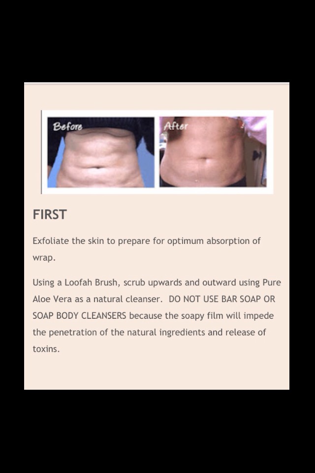 DIY Body Wrap. Lose Inches Off Your Body 