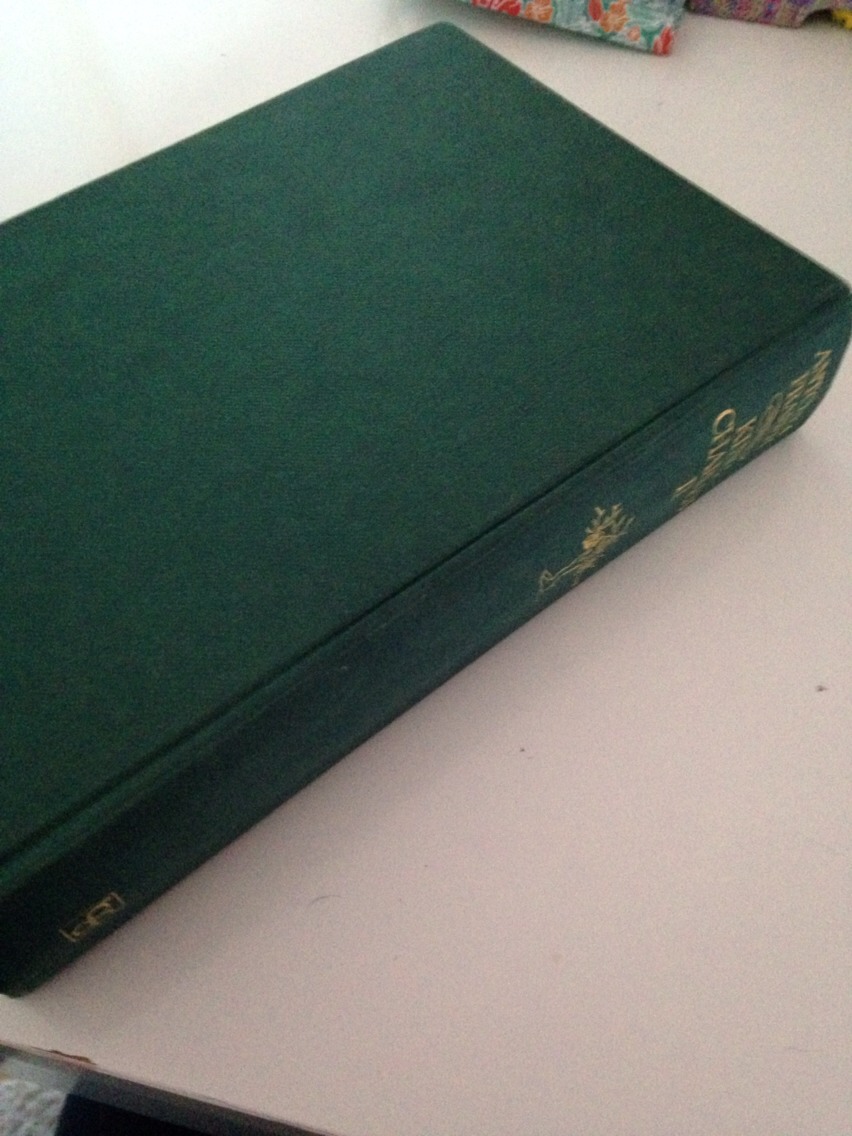 Get an old, thick book which no one reads anymore.