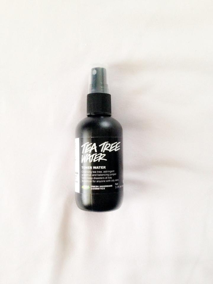 Lastly is my Tea Tree Water Toner from LUSH // $9.95. It is sooo refreshing to use. I also use this twice a day as well, morning and night. I put this on before my Grease Lightning spot treatment. It really does complete everything and dries up the unwanted oils that cause acne and painful zits. :)