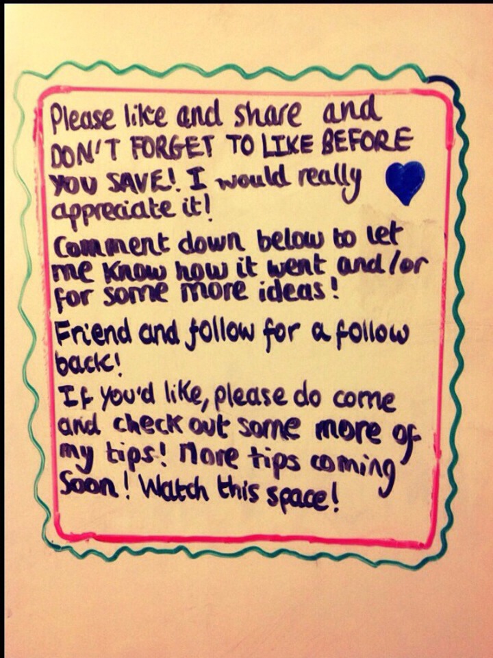 PLZ LIKE BEFORE YOU SAVE! 👍💌