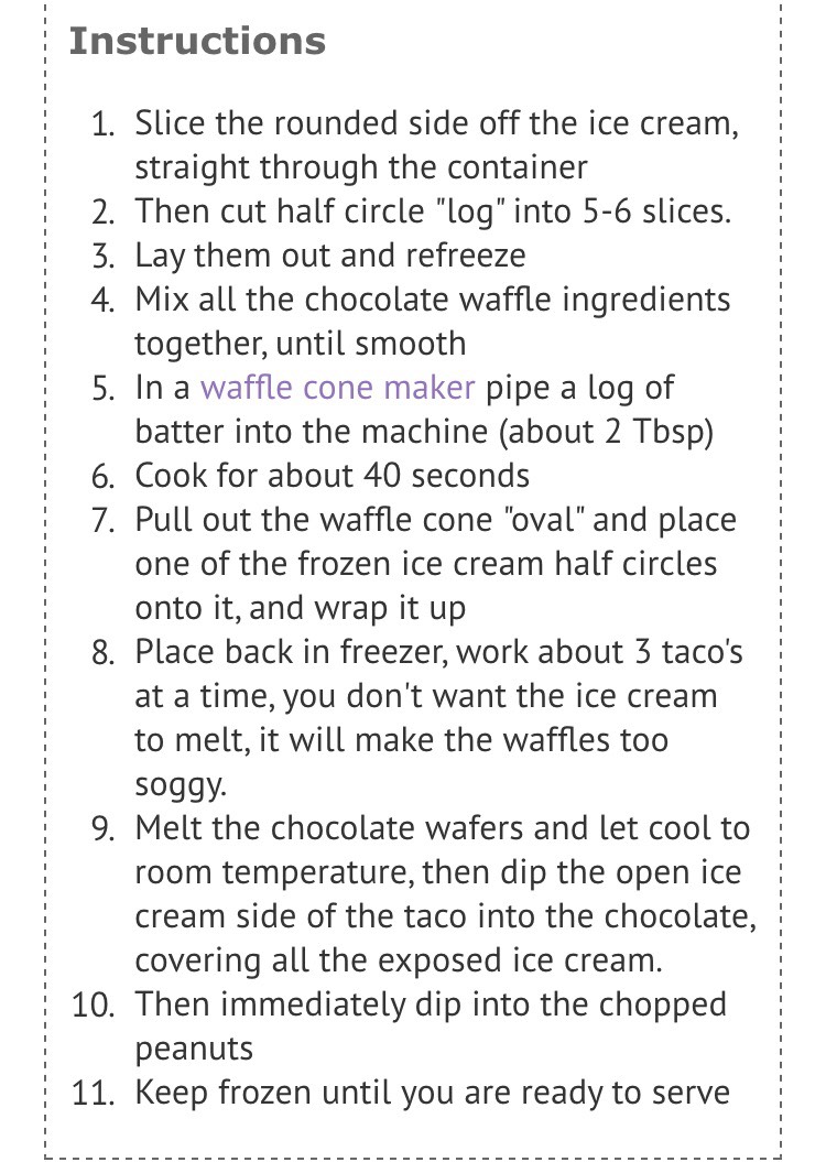 🍫Homemade Choco Tacos🍫