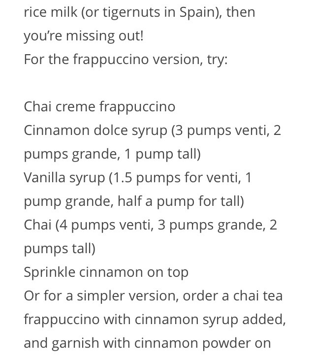 💟❕35 Secret Starbucks Drink You Didn't Know You Could Order❕💟