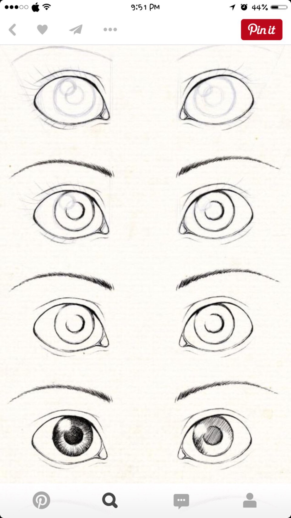Learn How To Draw Eyes