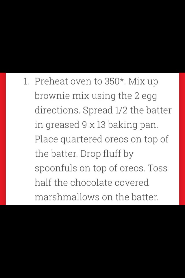 Marshmallow And Oreo Brownies😍🍫
