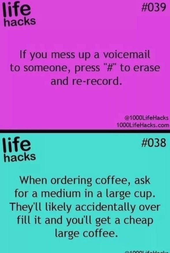 💡Life Hacks That Are Great To Know!