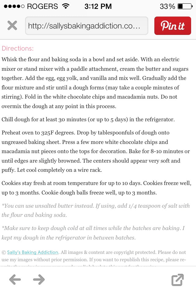 Chewy White Chocolate Chunk Macadamia Cookies