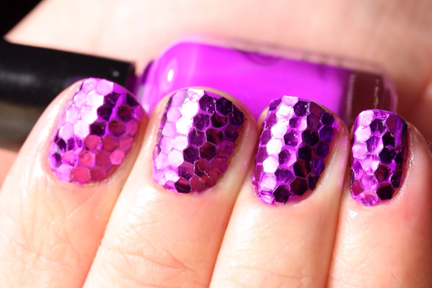 Glitter Nails