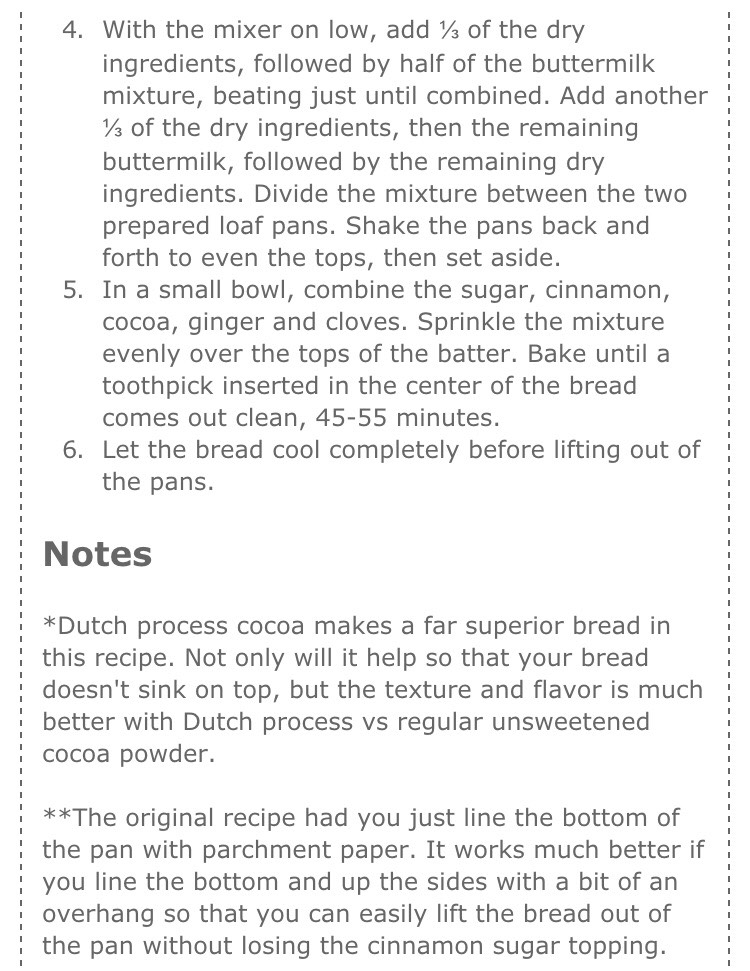 🍫Chocolate Cinnamon Bread🍞