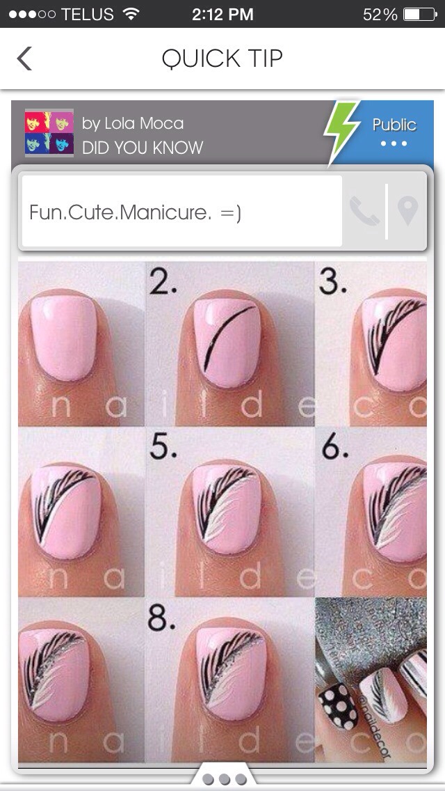 Such a cute nail
Idea 