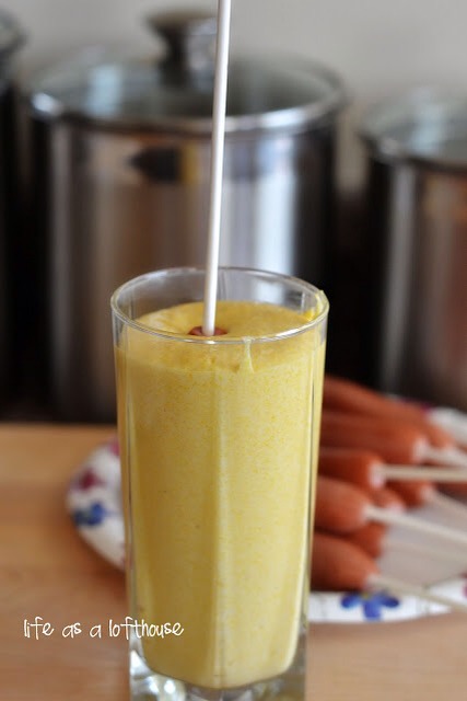 Pour the batter into a tall drinking glass. Holding by the skewer, take one hot dog and dunk it into the batter, coating all of the hot dog. Slowly remove from batter and let a little excess batter drip back into the cup. Immediately place it into the hot oil, while still holding the stick. 