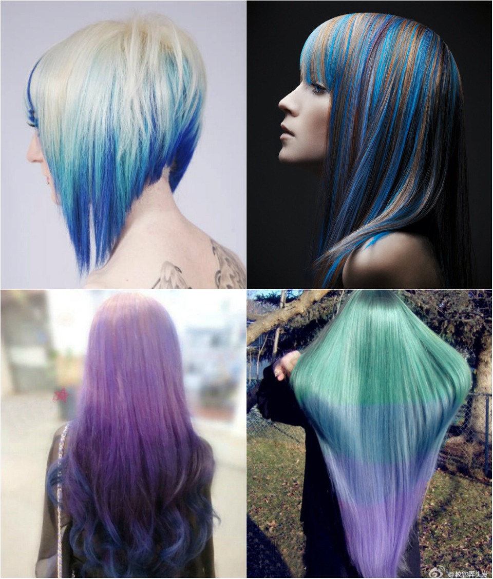 Beautiful Blue Hair