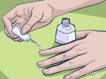 2) Apply the solution to your nails several times a day.