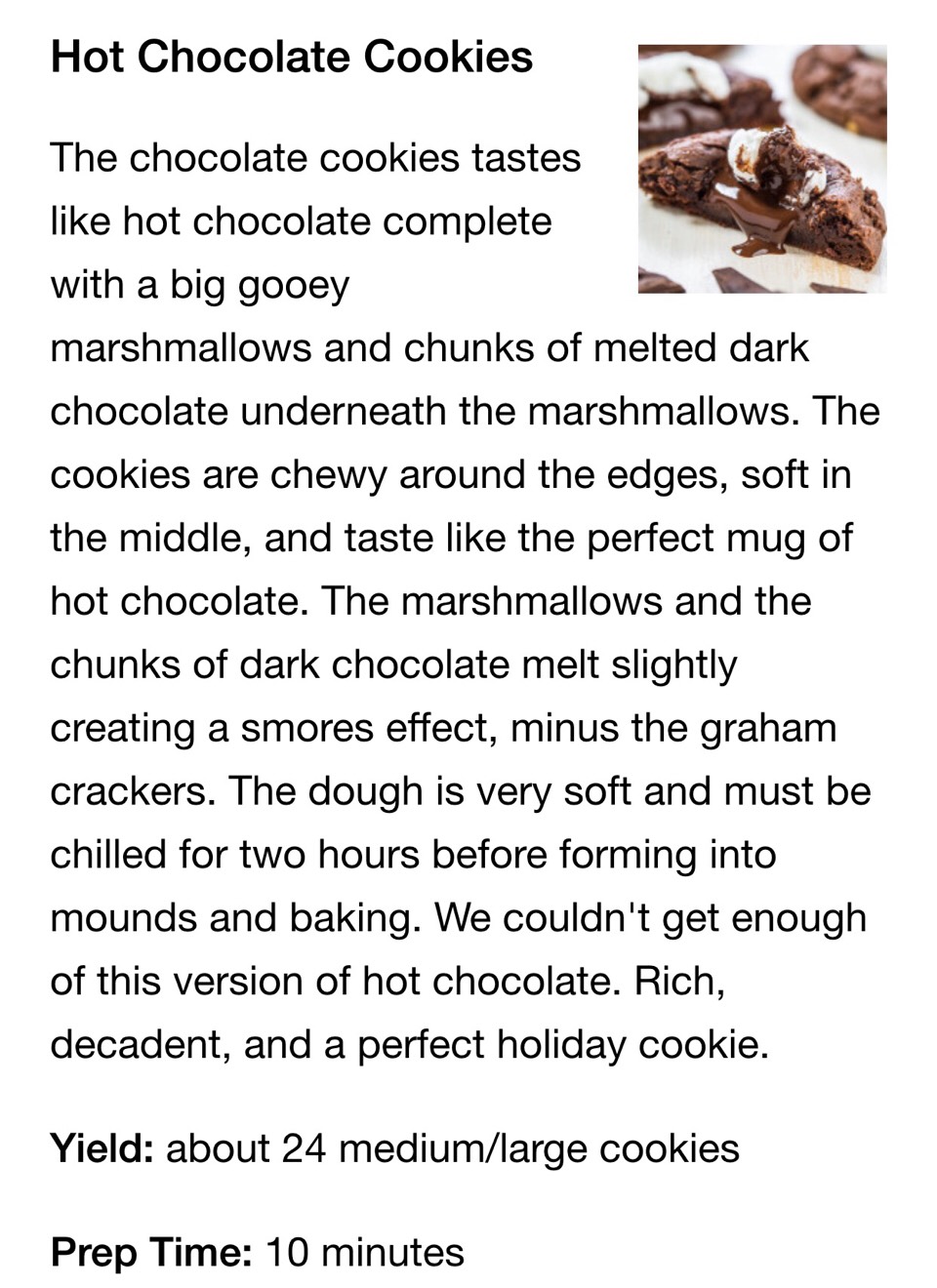Hot Chocolate Cookies! Unbelievably Tasty!😊😍😀