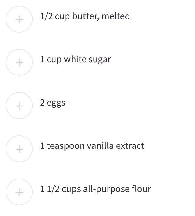 Ingredients