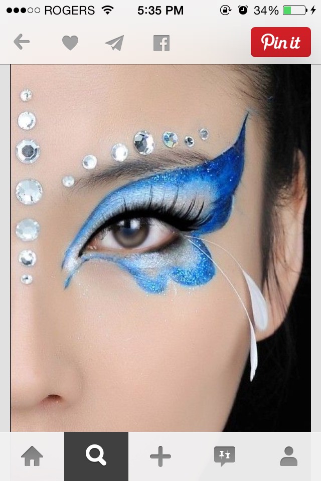 Inspirational Halloween Eye Makeup