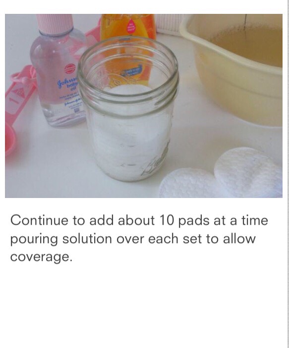DIY Makeup Remover Pads