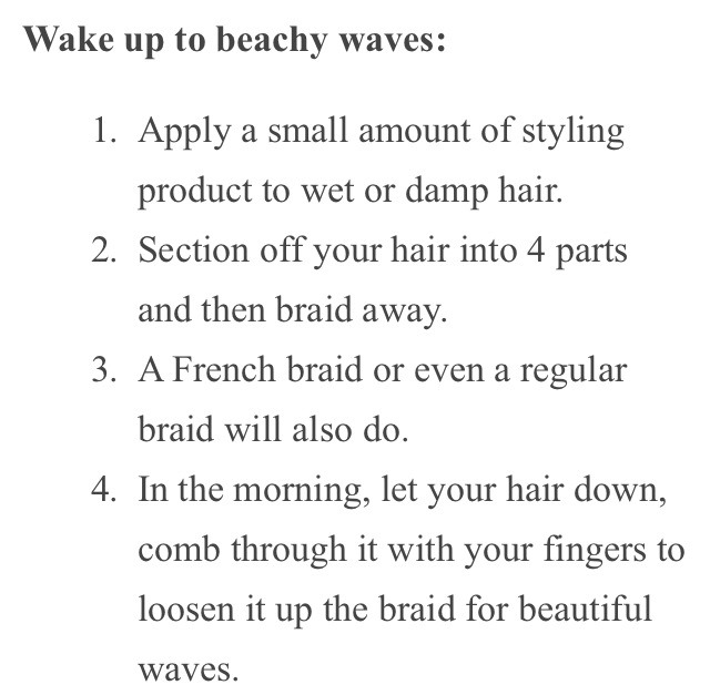 OVERNIGHT HAIRSTYLES – STYLE IN YOUR SLEEP