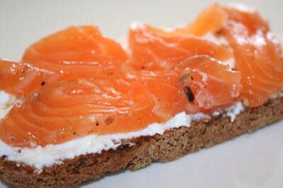 Salmon Lox on Toast
