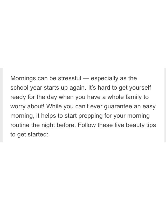 Quick Morning Beauty Routine!