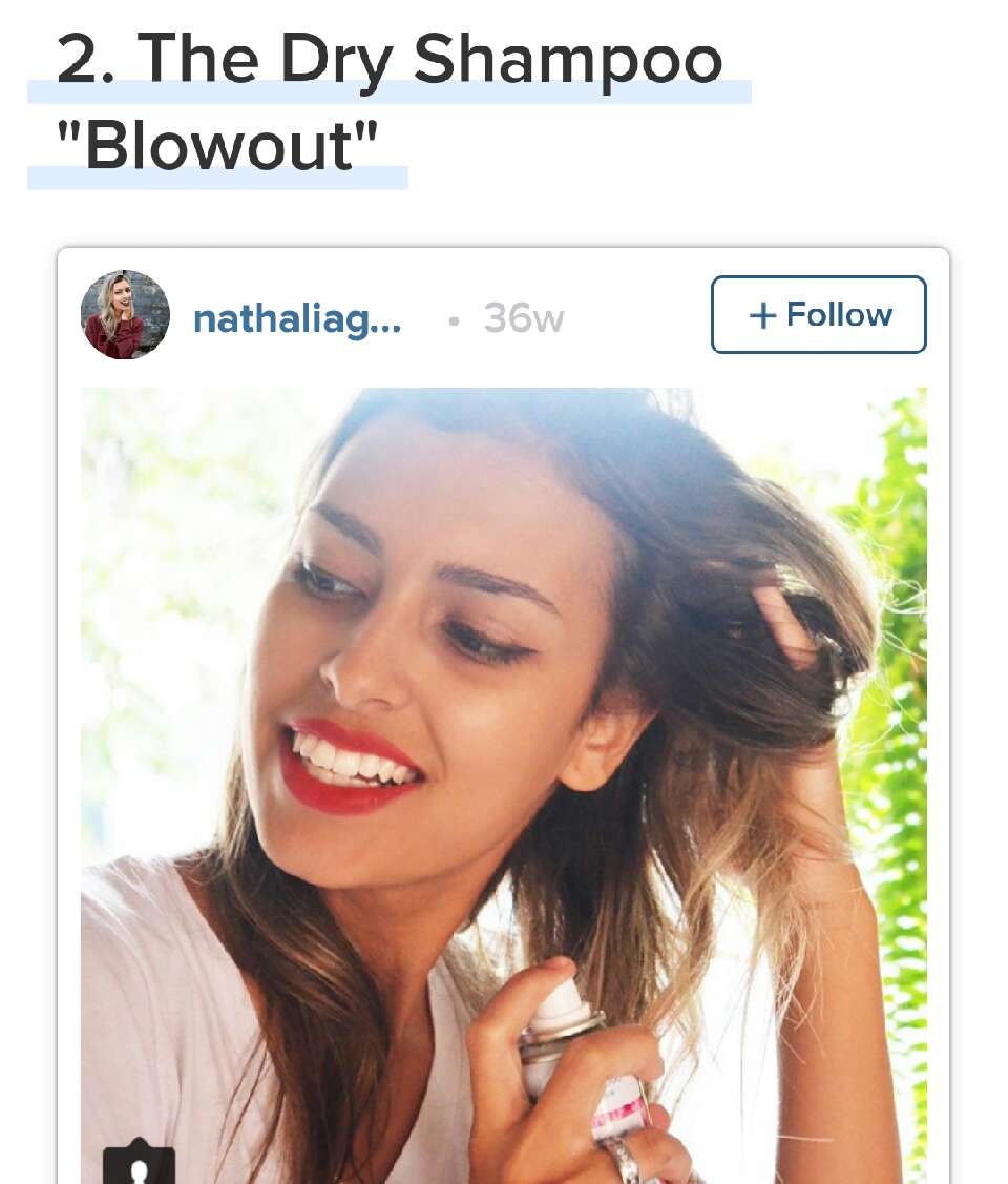 7 Hairstyles You Can do When You Haven't Washed Your Hair! 