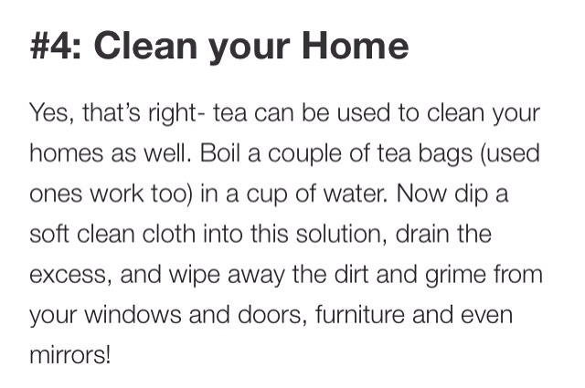 10 Cool Things You Can Do With Tea Bags 👍👌👍