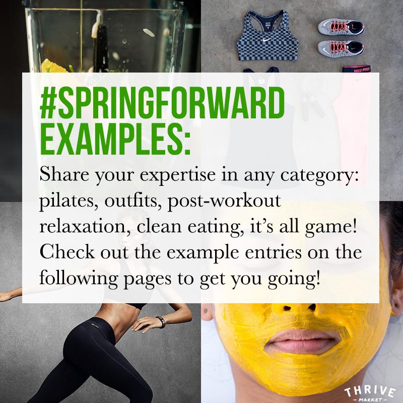 Spring Forward Contest