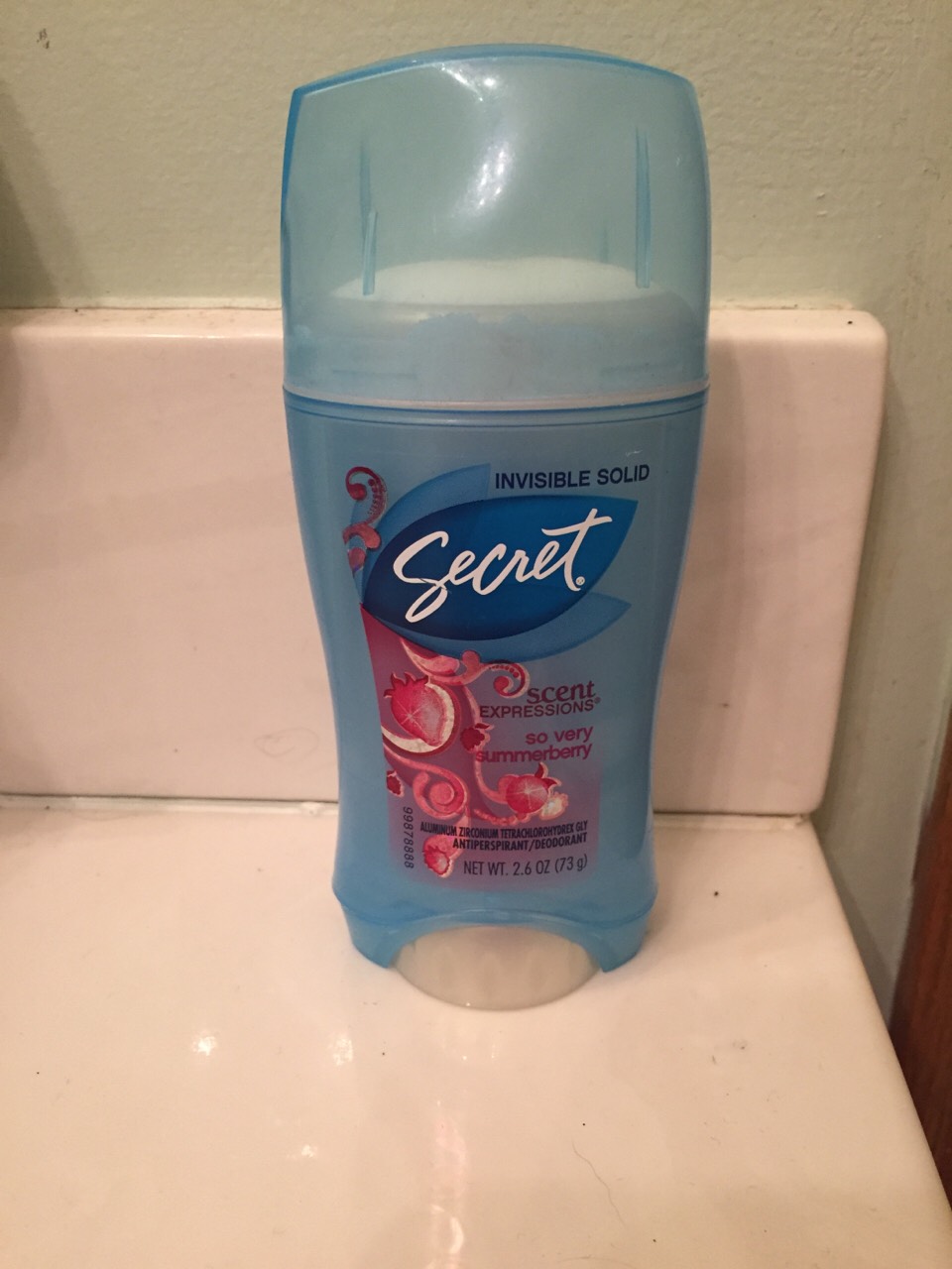 Deodorant: Secret in the scent so very summerberry