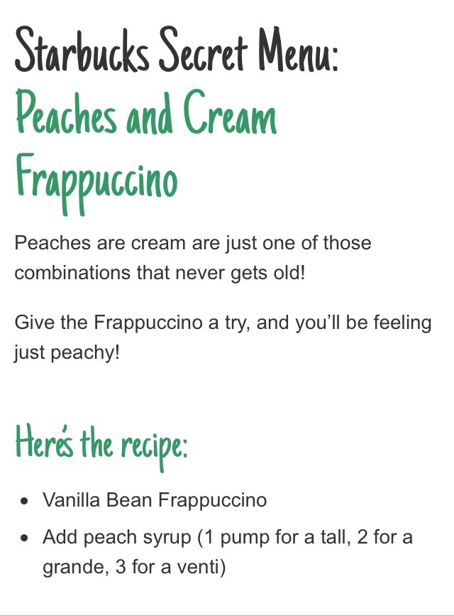 ✨☕️What To Order From Starbucks And How To Order It Part 2⃣☕️✨