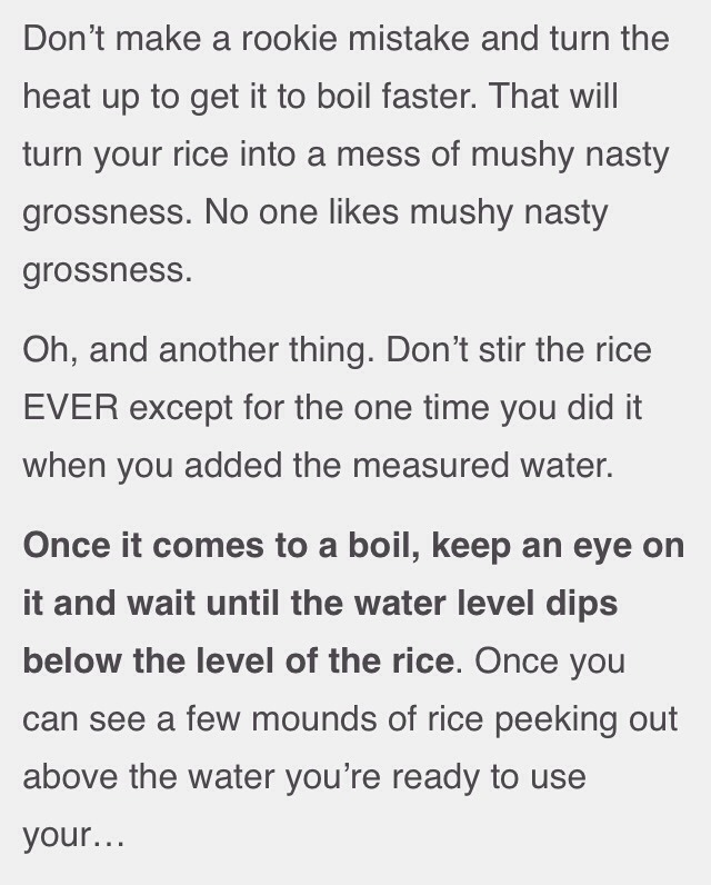 The Secret Trick For " Perfect" Rice 😋