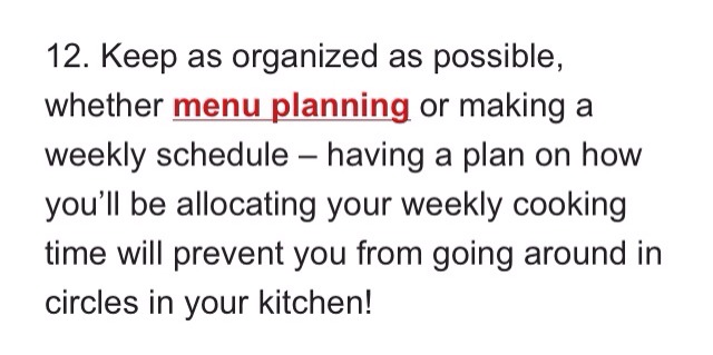 12 Time Saving Kitchen Tips!!!