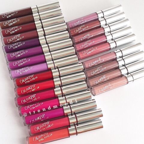 I love Colourpop liquid lipsticks and glosses for their amazing pigmentation and affordability (and free shipping😍) I know these aren't at your local drugstore, but they are drugstore price and amazing quality. 